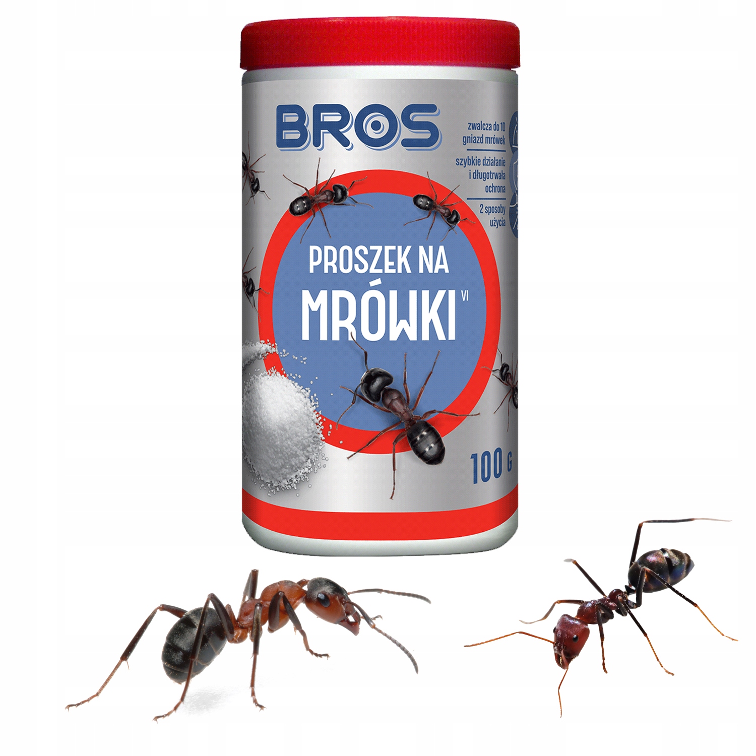 BROS PROSZEK NA MRÓWKI likwiduje gniazda 100g