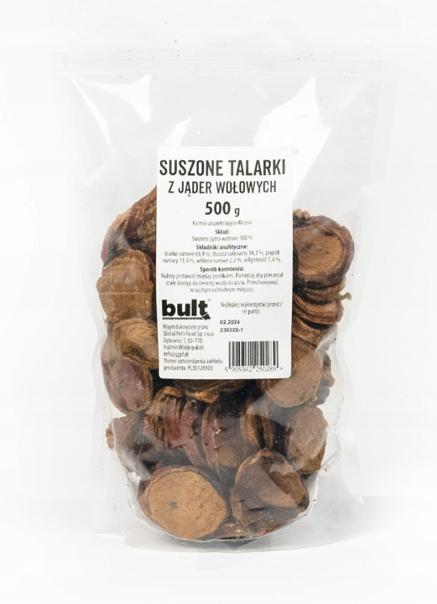 Bult Talarki Z Hovězích Jader 500 g – Přírodní Pamlsek pro psy