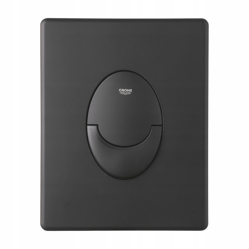GROHE PRZYCISK DO STELAŻA WC PODTYNKOWY CZARNY MAT Solido Rapid BLACK SKATE Linia Start