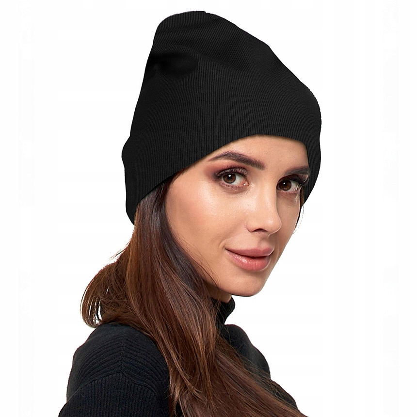 Dámská Čepice Moraj s přechodovými pruhy, univerzální vel.