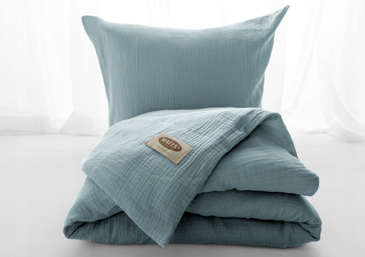 Posteľná Bielizeň Mušelínová 220x200 2 obliečky na vankúše z bavlny Matex