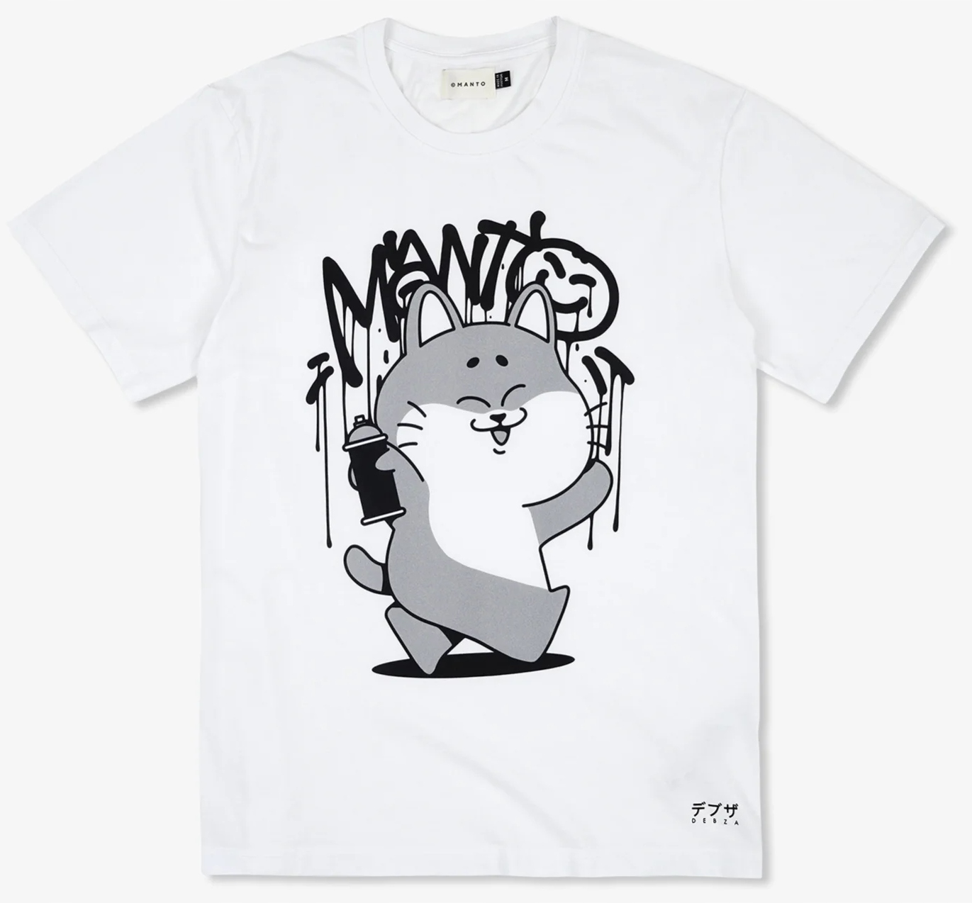 Manto Tričko Tričko Debza White M