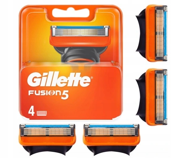 

Gillette Ostrza Fusion 5 Wkłady Oryginalne 4SZT De