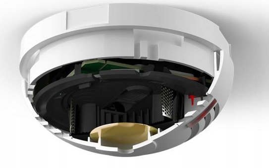 ASD-250 veľmi citlivý bezdrôtový detektor dymu