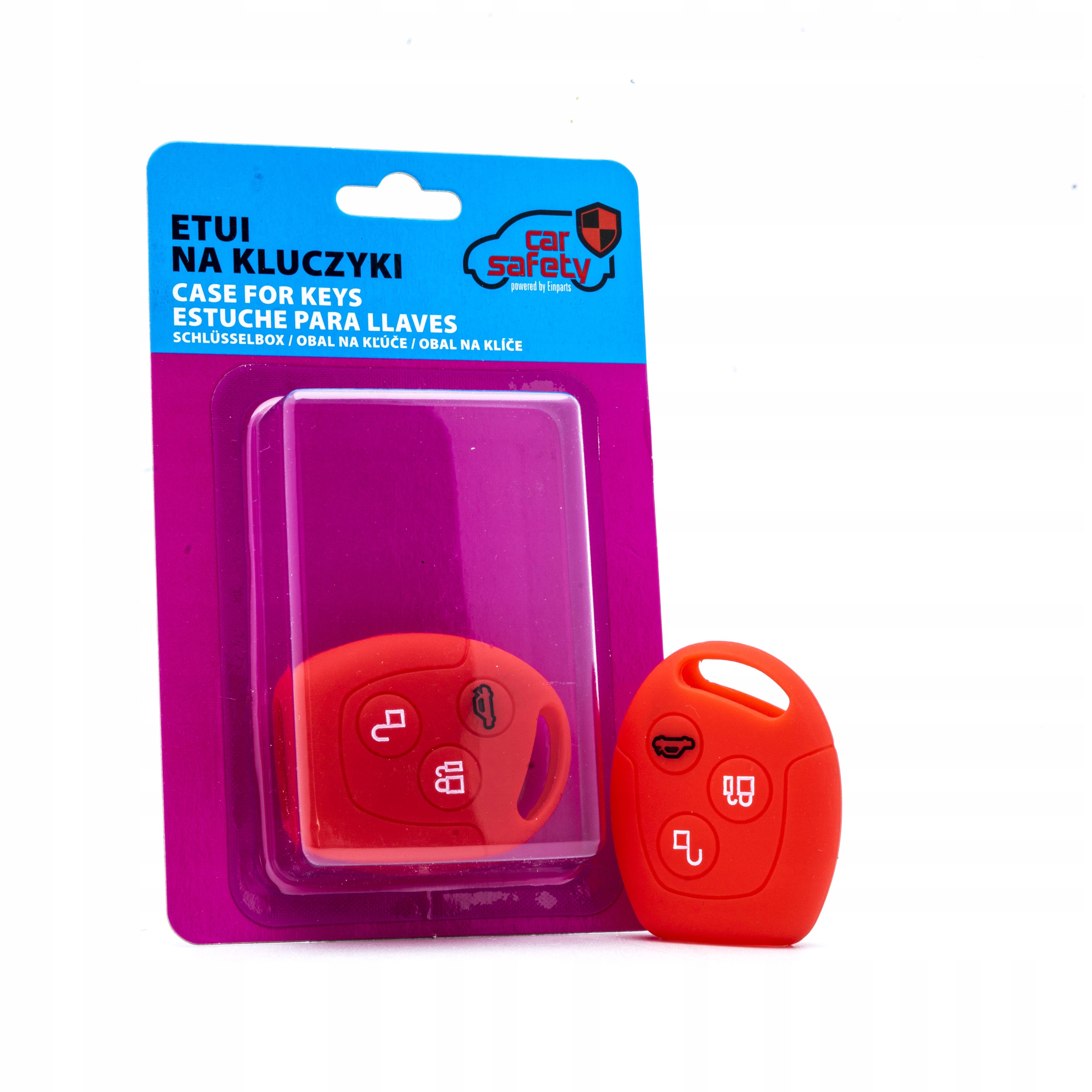 

Etui Silikonowe Pokrowiec Na Kluczyk Ford Czerwone
