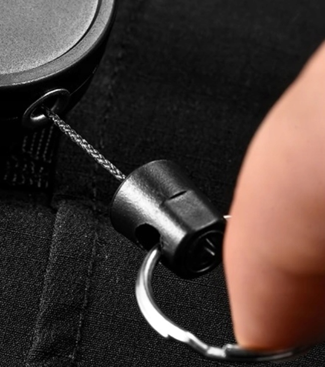 LINKA PLECIONA MOCNA ZWIJANA BRELOK RETRAKTOR 75cm Kod producenta R87676764