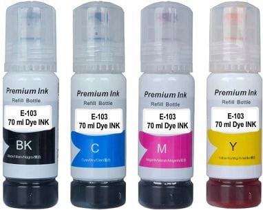 

4x Tusz Epson 103 Ecotank L1110 L3110 L3150 L3151