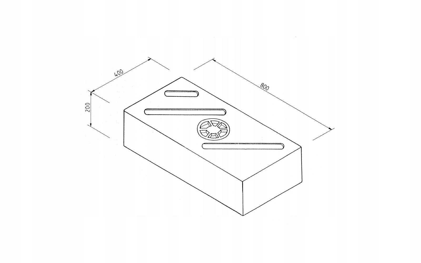 720707 - Резервуар для чистой или грязной воды 59 литров