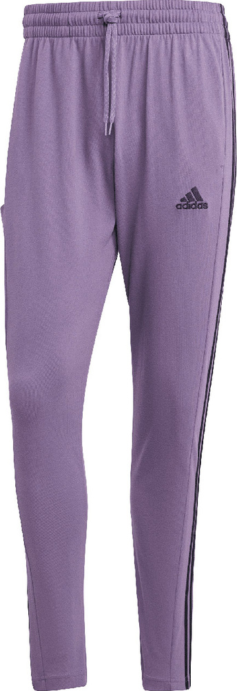 Pánské Kalhoty Adidas Essentials Single Jersey Tapered Open Hem 3-STR, velikost M