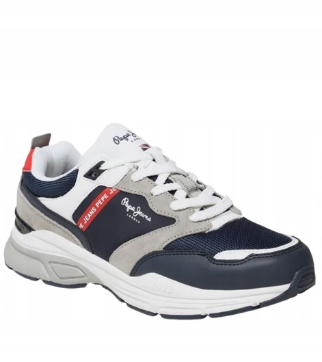 Pepe Jeans Sportovní Boty Modré Šněrovací Nízké 45 Awe