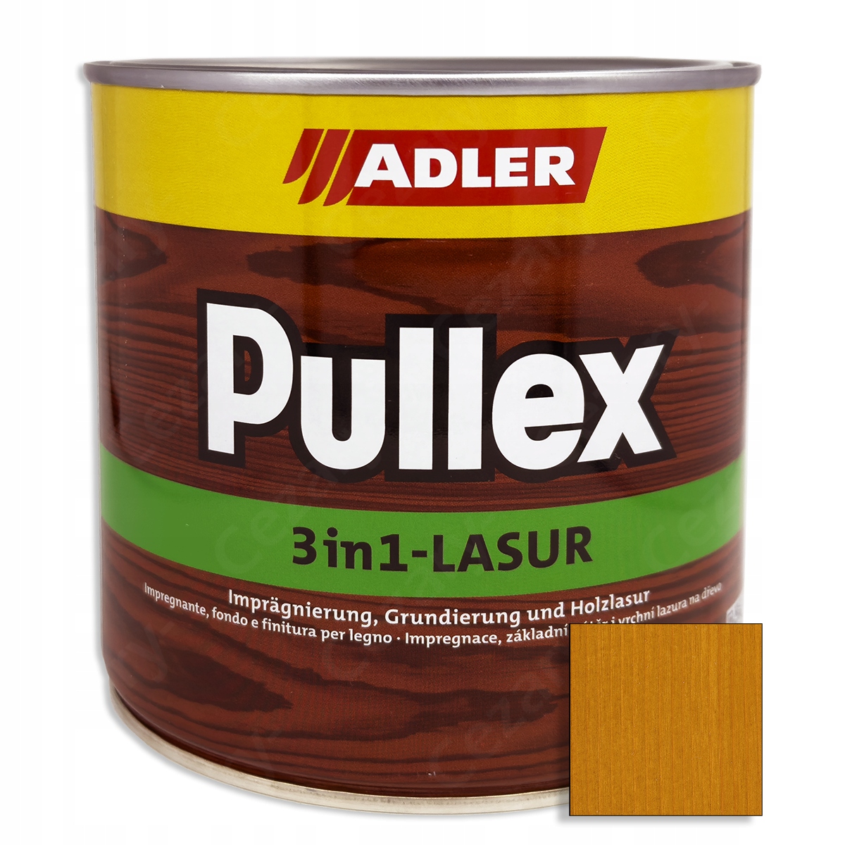 Adler Pullex 3in1 Eiche lazura do drewna 2,5L impregnat Uv