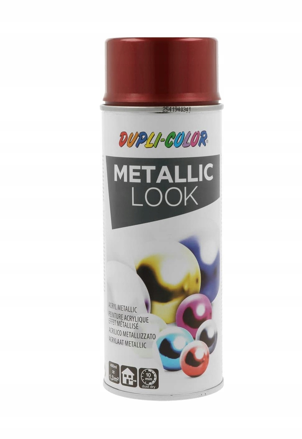 

Farba Lakier Spray Metalik Dekoracyjny Czerwony