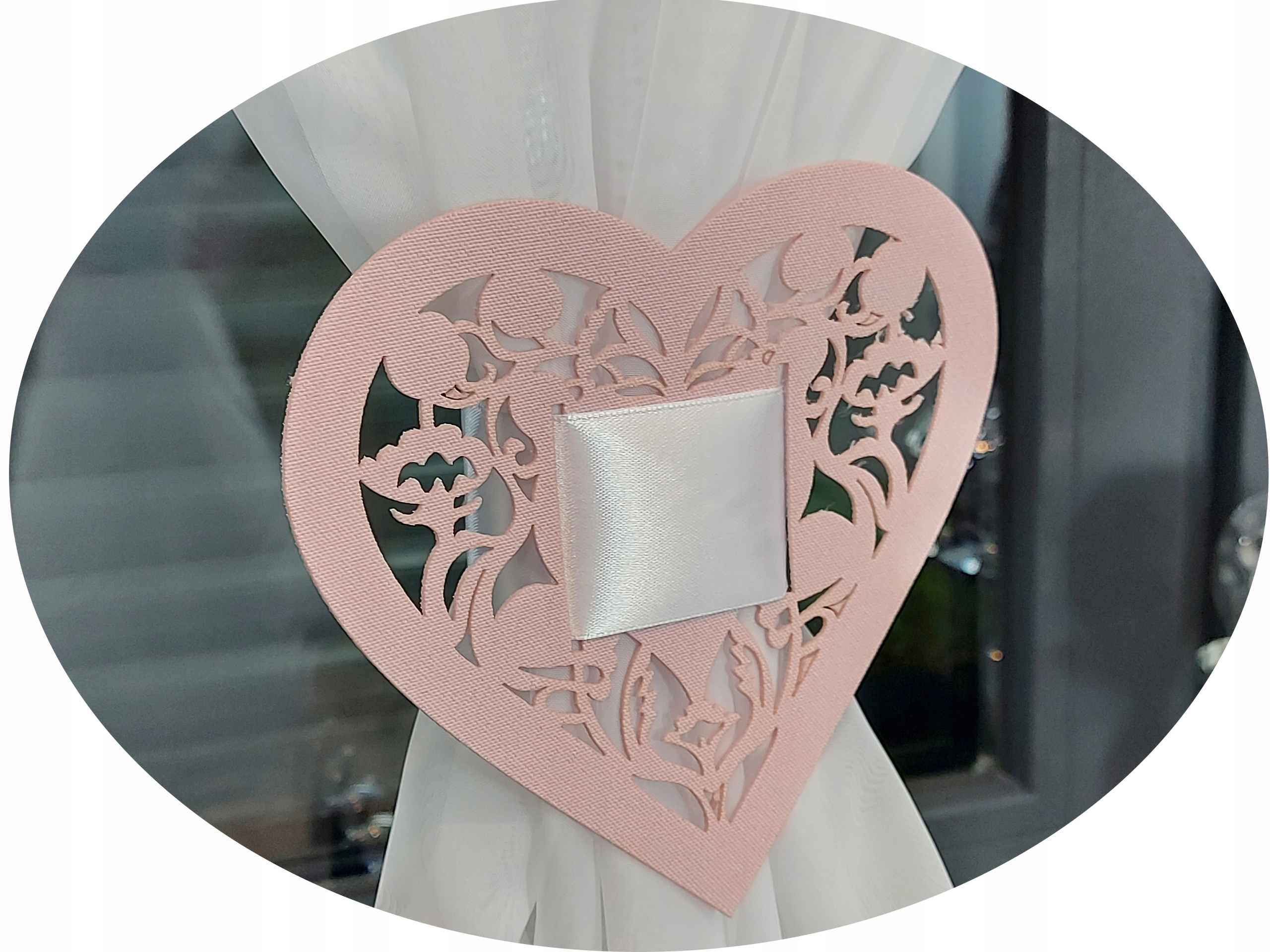 DLA DZIECI FIRANA GOTOWA 300X145 GIRLANDA AKRYLOWA KOLOR ZAWIESZKA SERCA 2 Marka inna marka