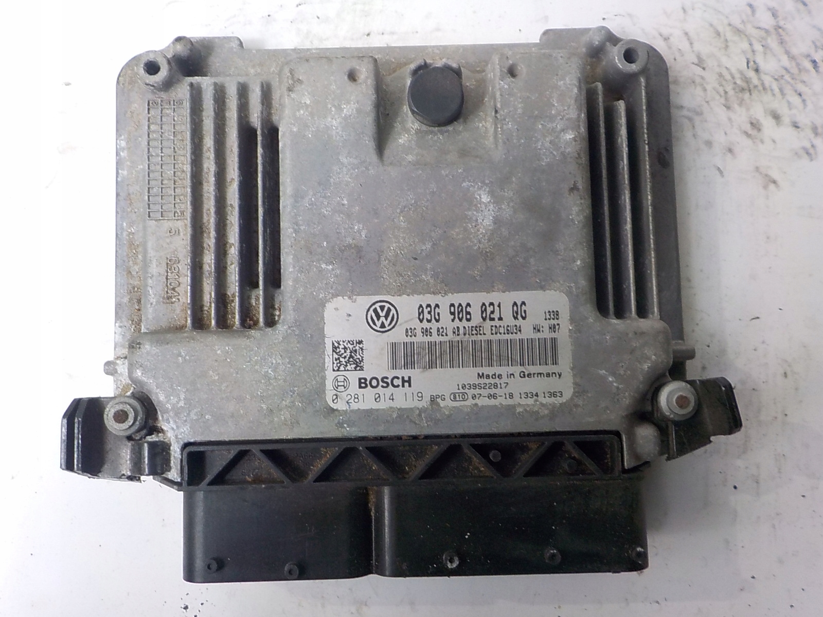 SEAT Computer Bedienteil 03G906021QG 0281014119