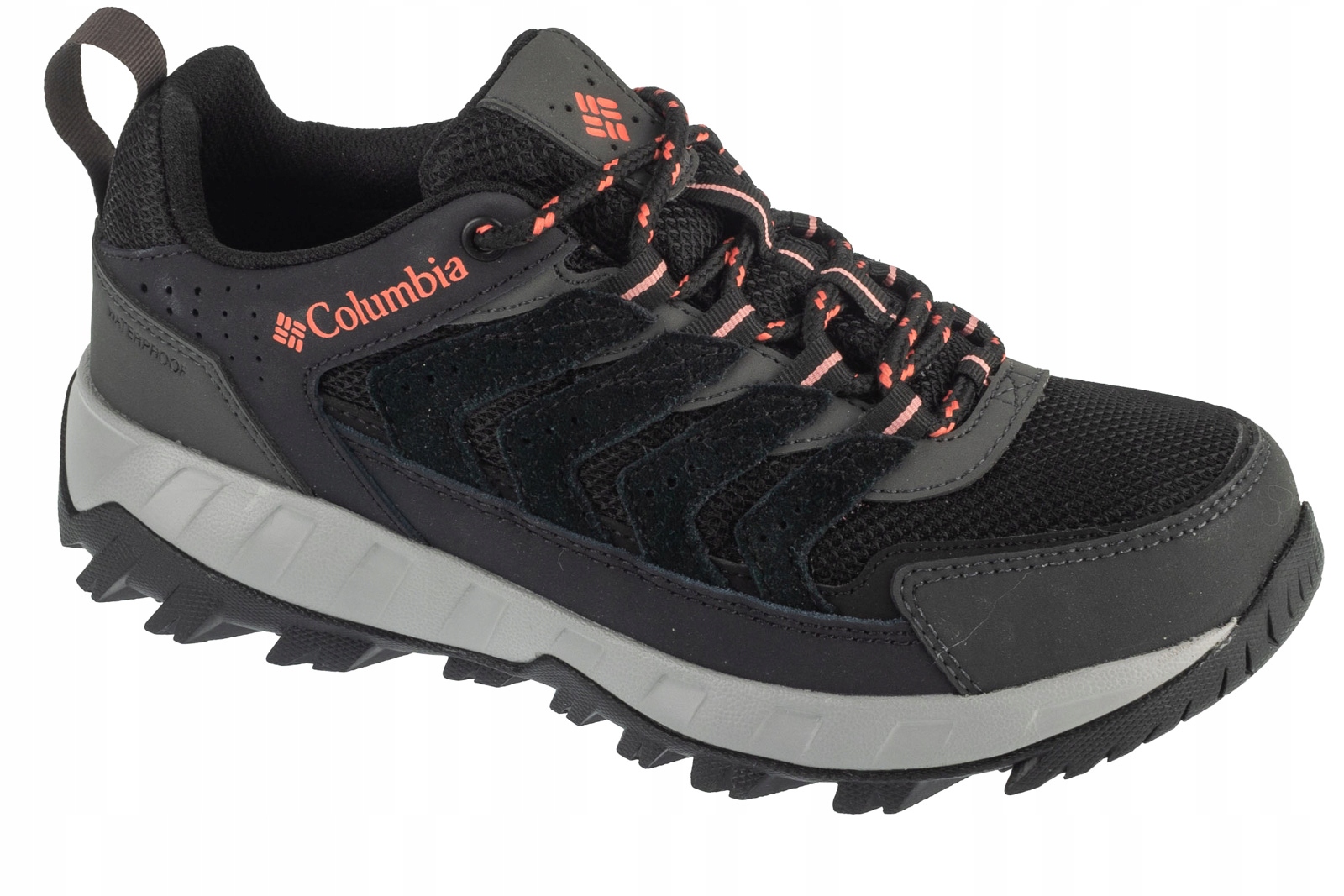 Columbia Strata Trail Low Wp [37,5] Dámské trekové boty Semišové černé