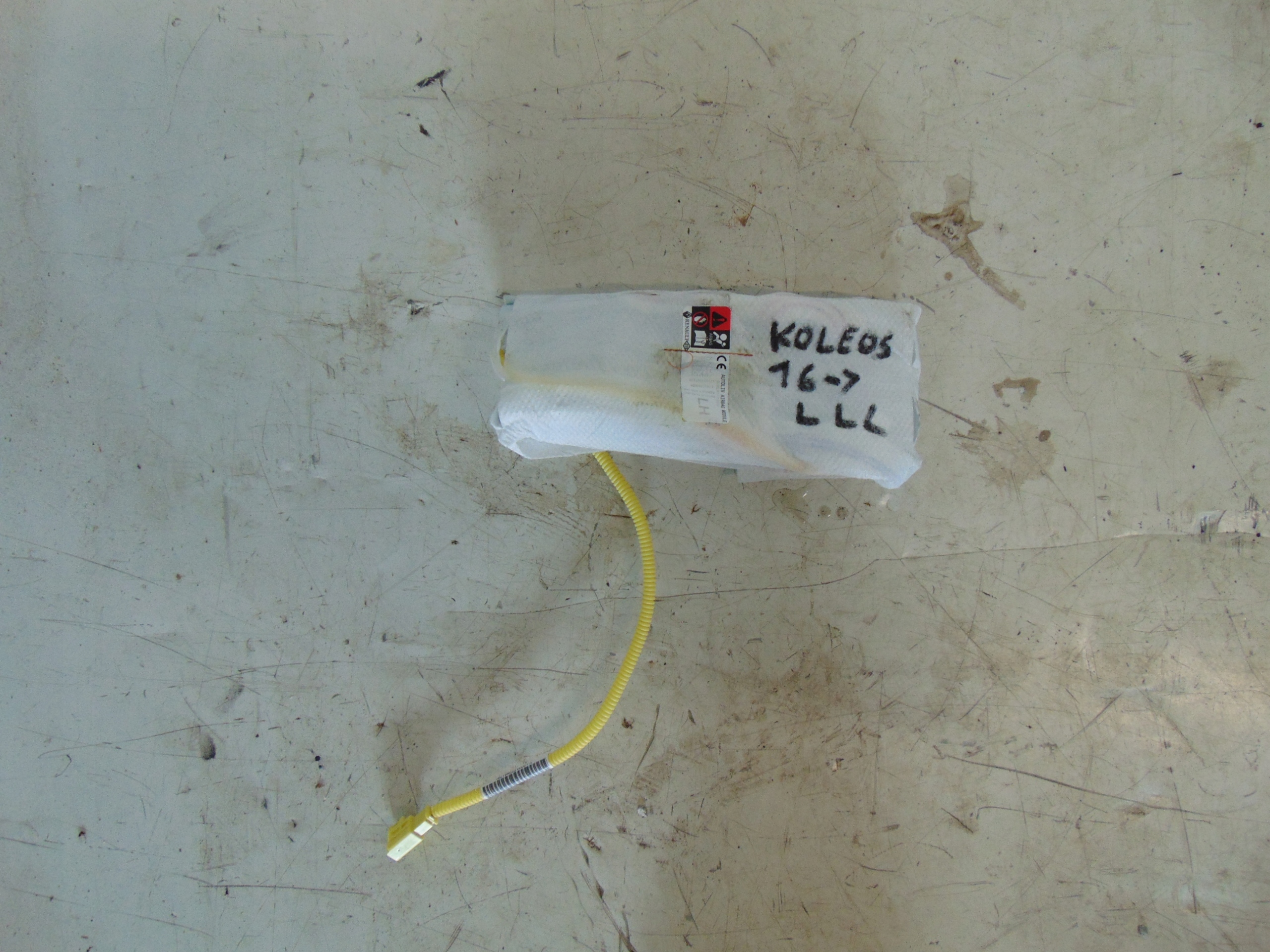 подушка в кресло левый renault KOLEOS II 2016-