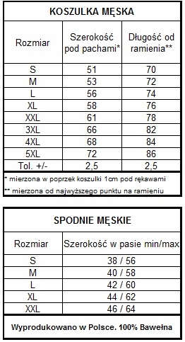 PIŻAMA MĘSKA PREZENT NA WALENTYNKI ŻAJEBISTY L Model żajebisty Mąż