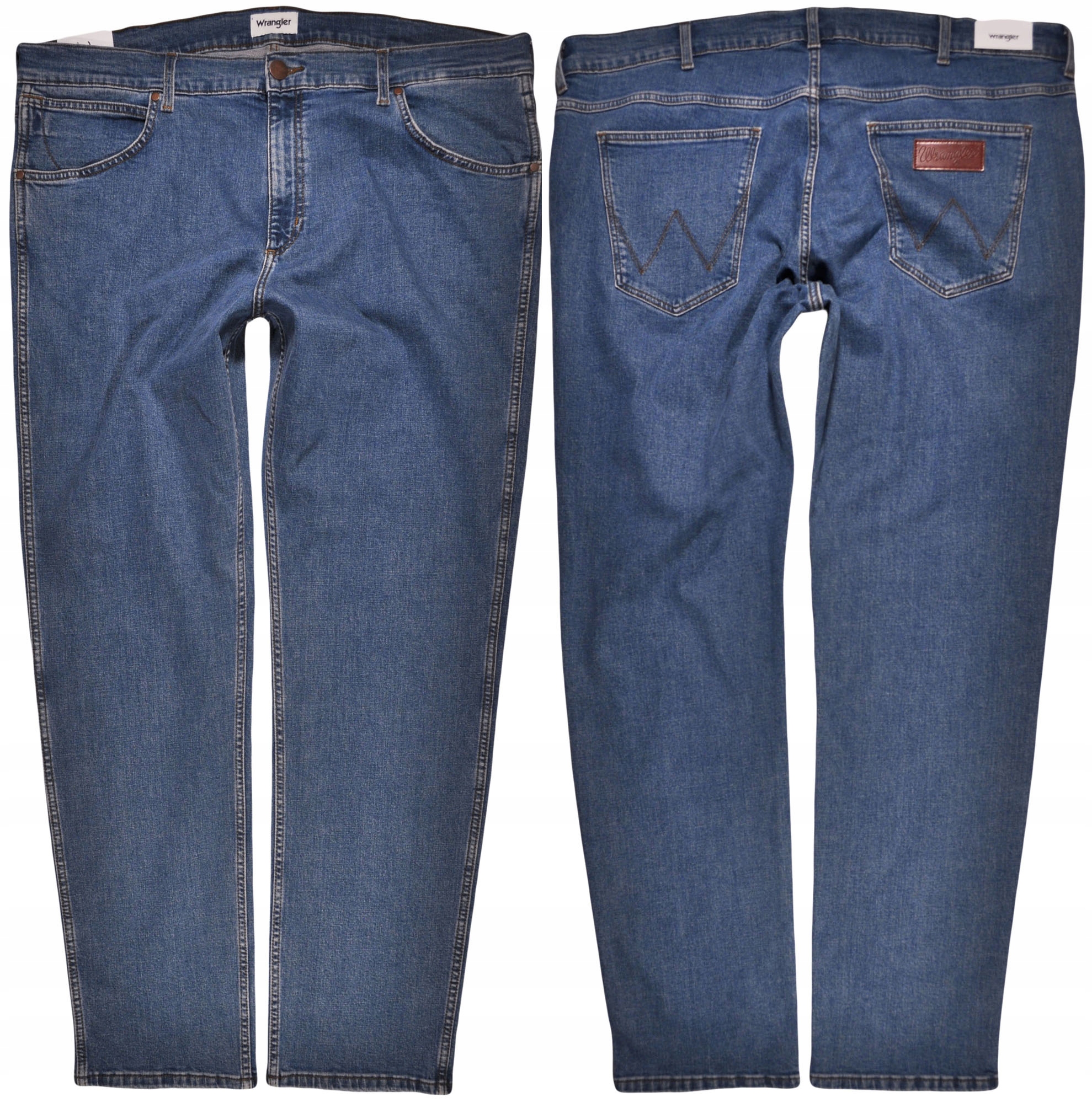 Wrangler kalhoty Straight regular Blue jeans Greensboro W42 L34