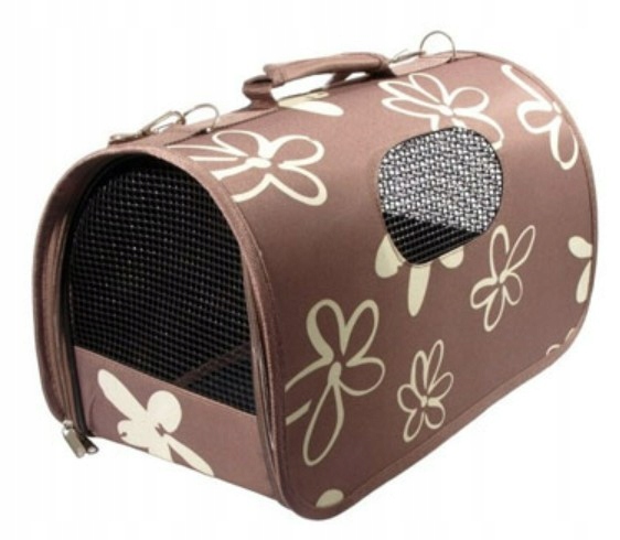 Levně Hilton Taška M pro zvířata hnědá 43x24x26 cm