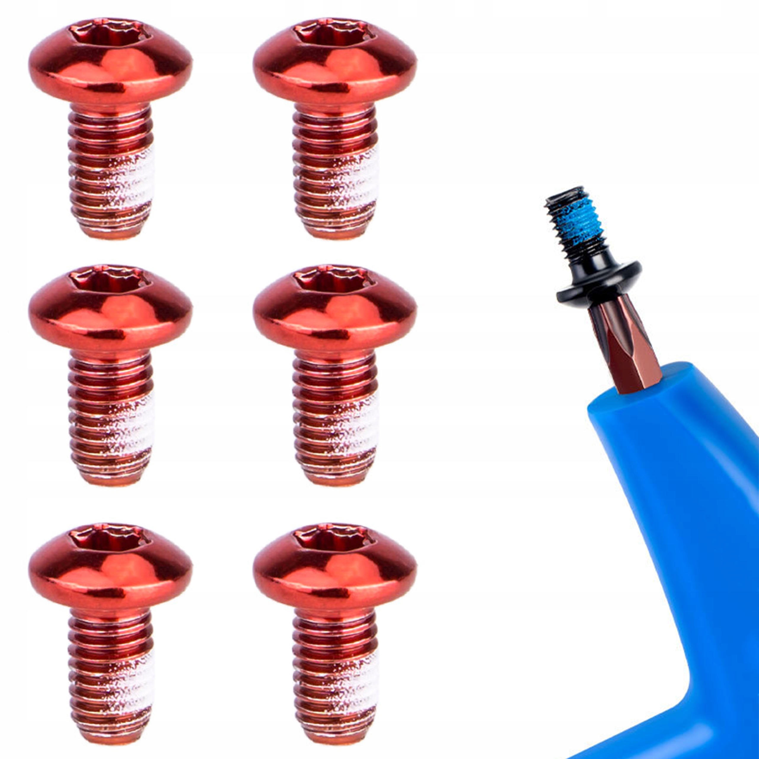 

Śrubki do tarcz hamulcowych 5x10 mm komplet 6 szt.