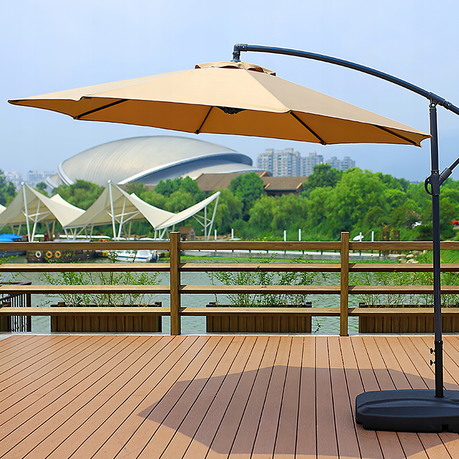 PARASOL WYMIENNY MARKIZA ZEWNĘTRZNA Długość 270 cm