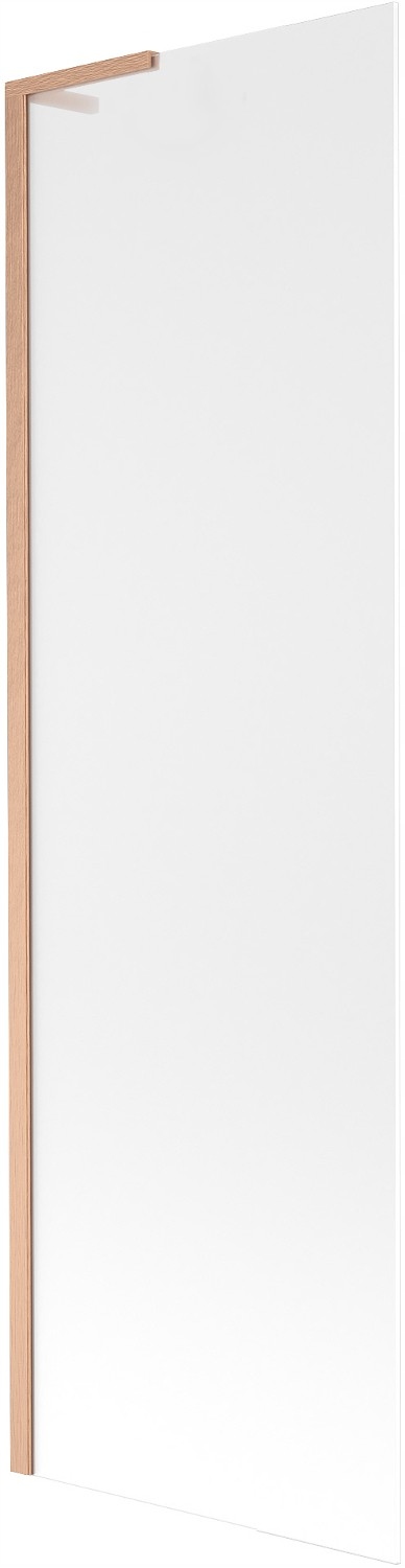 Mexen Next L paravan na vanu 1-křídlý 60 x 150 cm, matný, kartáčovaná měď