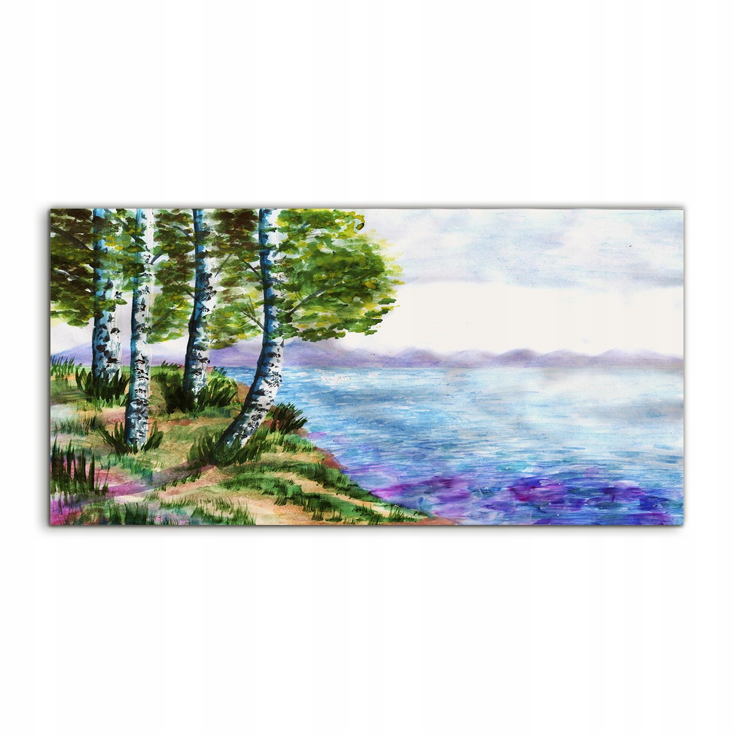 

Fotoobraz 120x60 nowoczesny Abstrakcja Drzewa Las