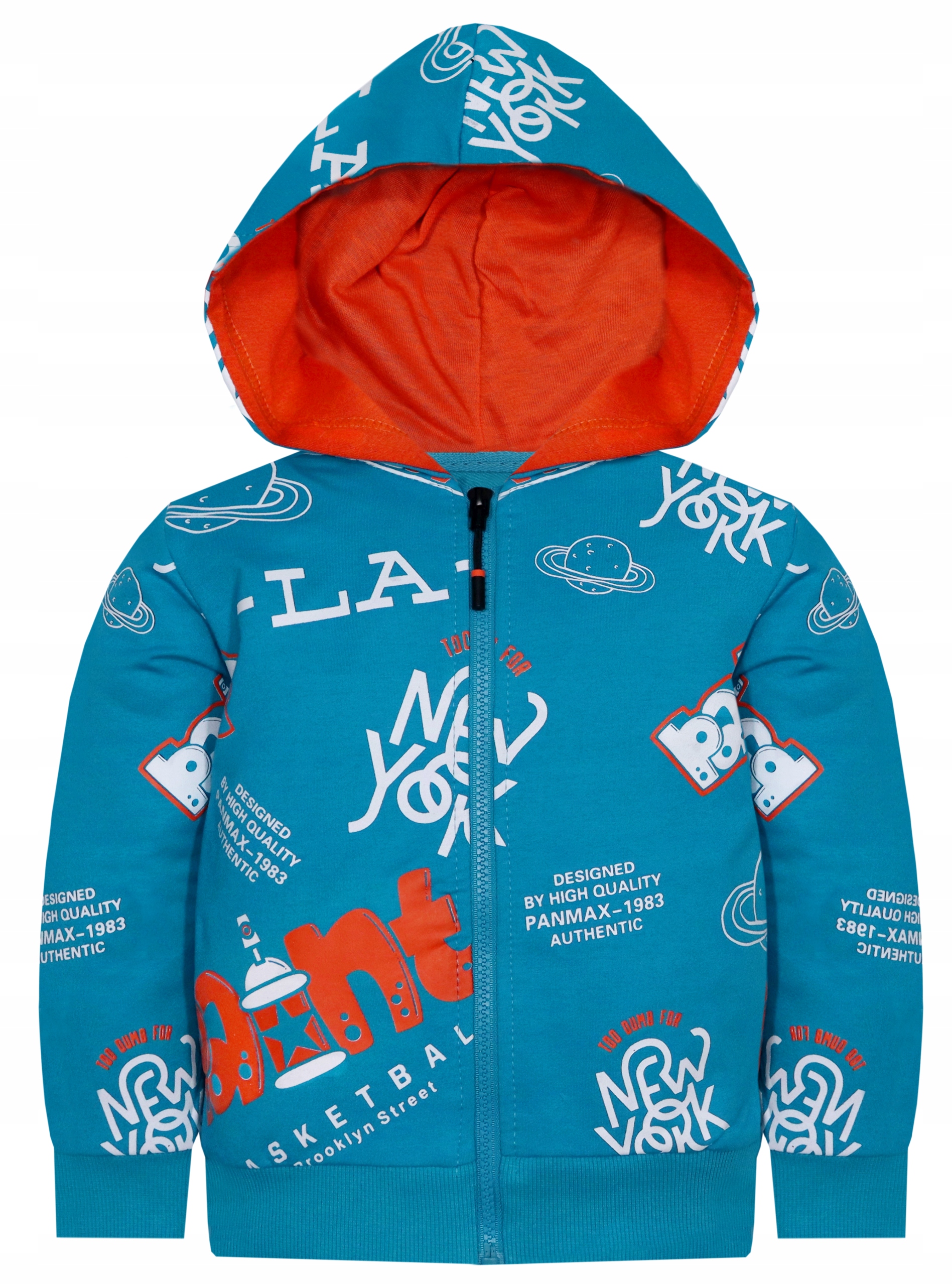 

3524 Bawełniana Bluza Dresowa Chłopięca r 134/140