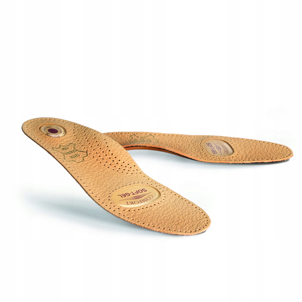 Ortopedické vložky gelové kožené Relax Gel 37 3 ks