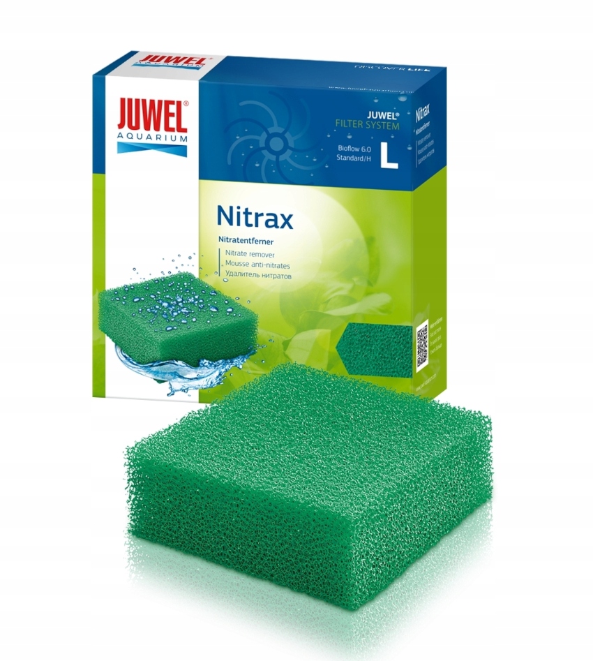 

Juwel Nitrax L (6.0/STANDARD) Gąbka Anty-azotanowa
