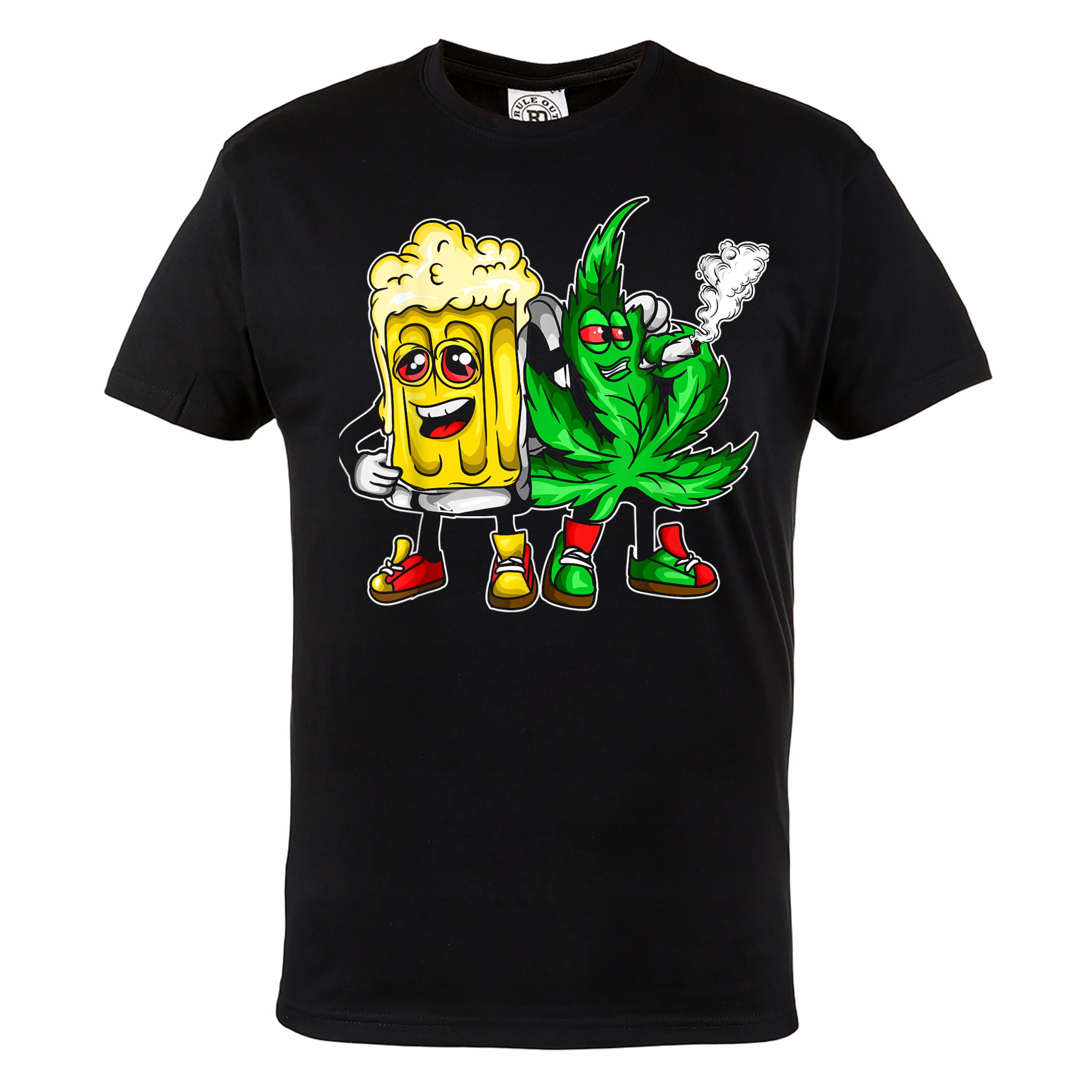 

Koszulka Weed Liść Marihuany Cannabis Piwo Beer