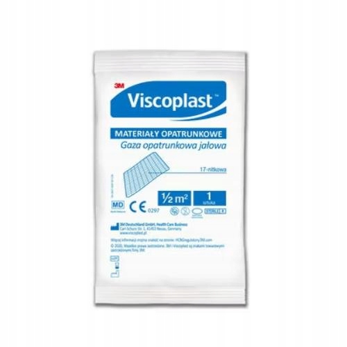 

Viscoplast Gaza opatrunkowa jałowa 0,5 m2