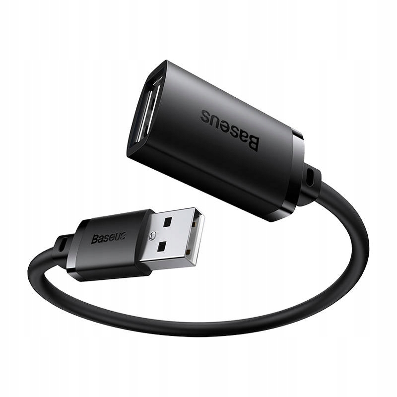 BASEUS PRZEWÓD KABEL USB PRZEDŁUŻACZ ADAPTER PRZEJŚCIÓWKA 2X USB-A 2.0 1.5M Kod producenta 6932172629878