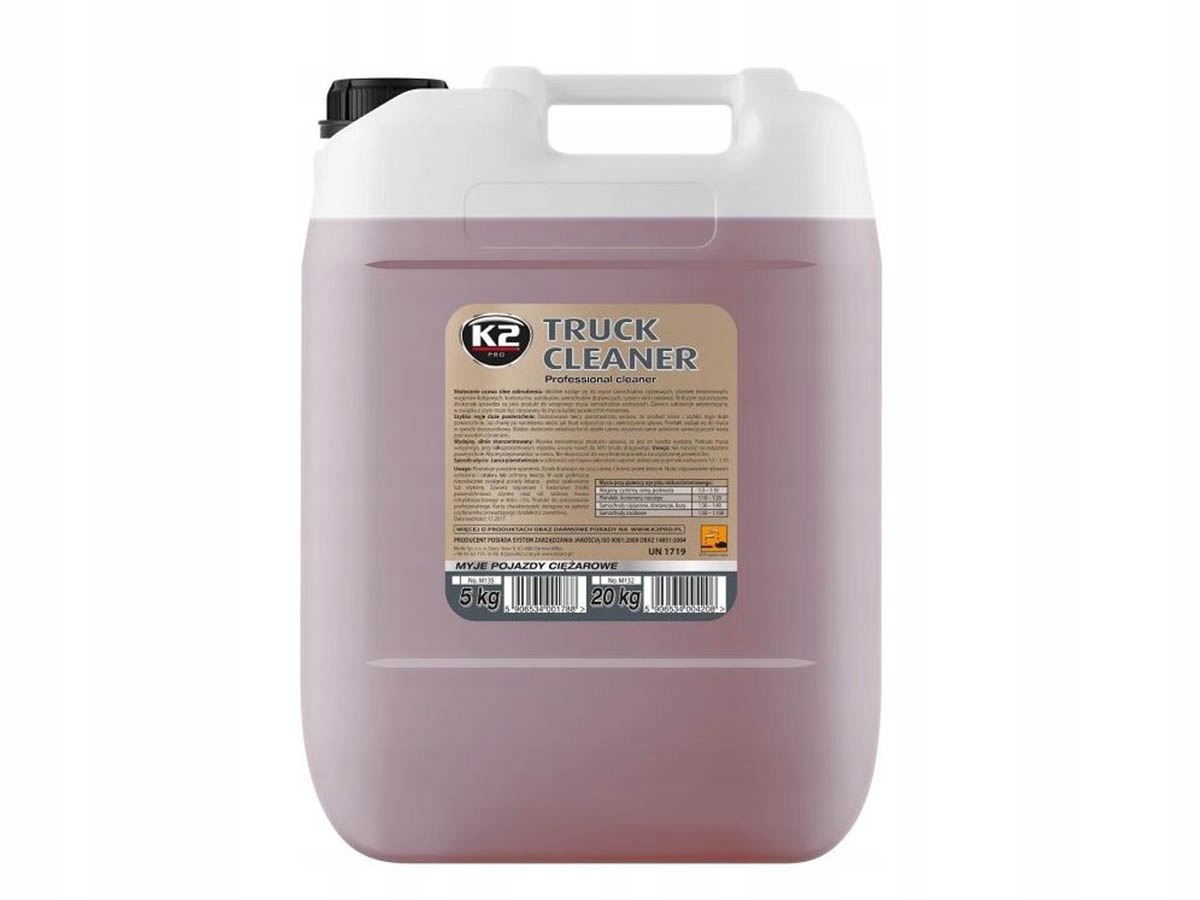 ŚRODEK MYJĄCY TRUCK CLEANER 20 KG Producent K2