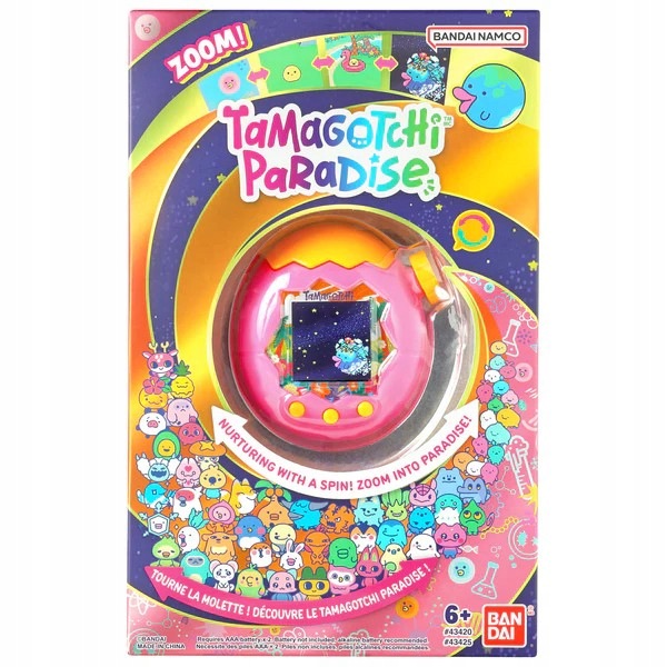 Oryginalne Tamagotchi Paradise Bandai Tropical Island Nowy Model