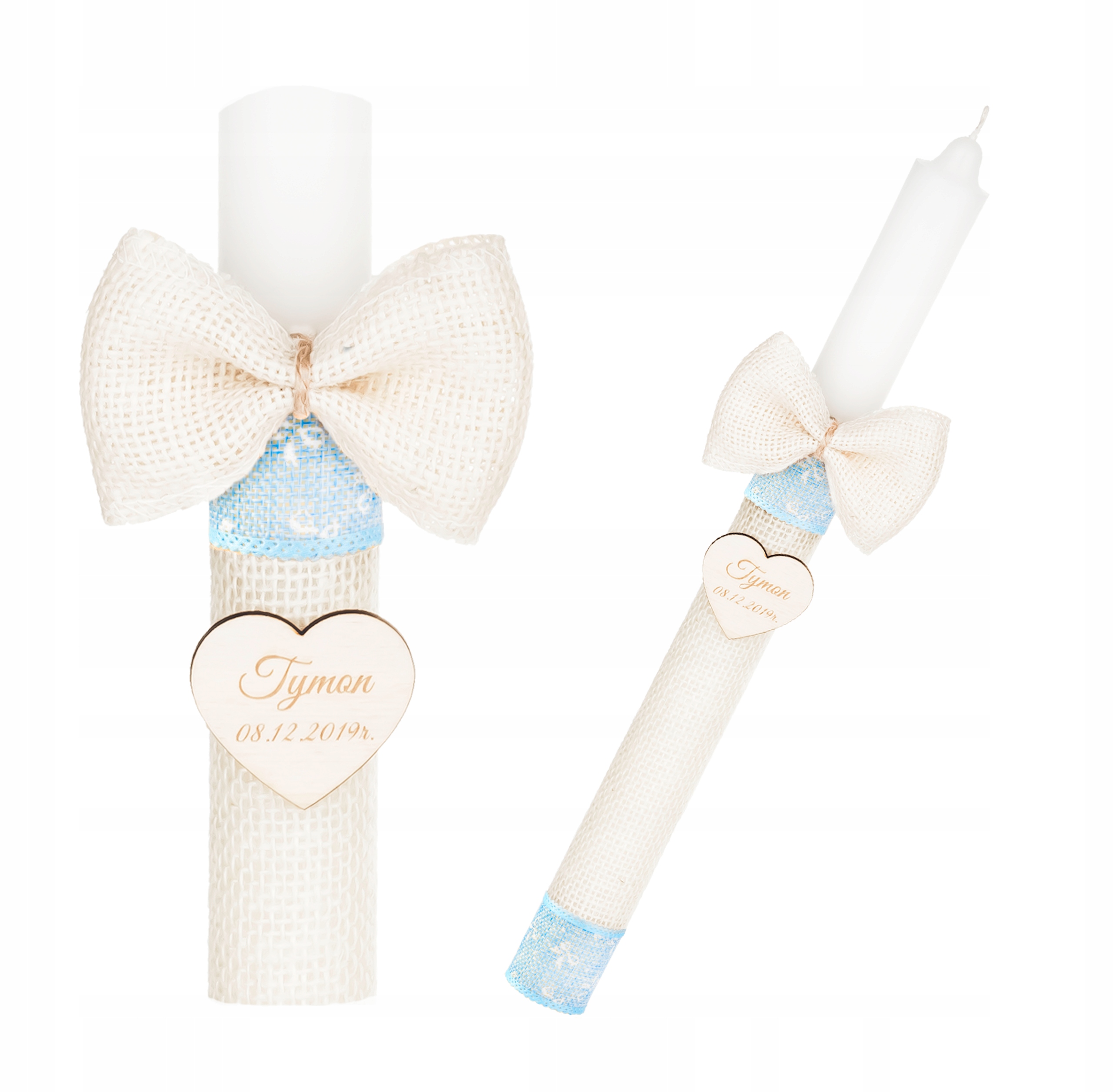 

Świeca Na Chrzest Gromnica Do Chrztu Grawer