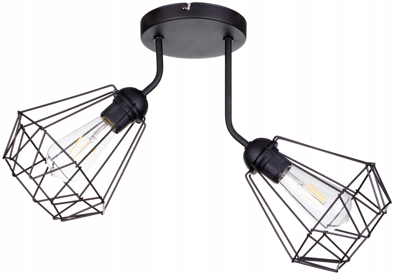 

Lampa Wisząca Sufitowa Żyrandol Brylant Loft Drut