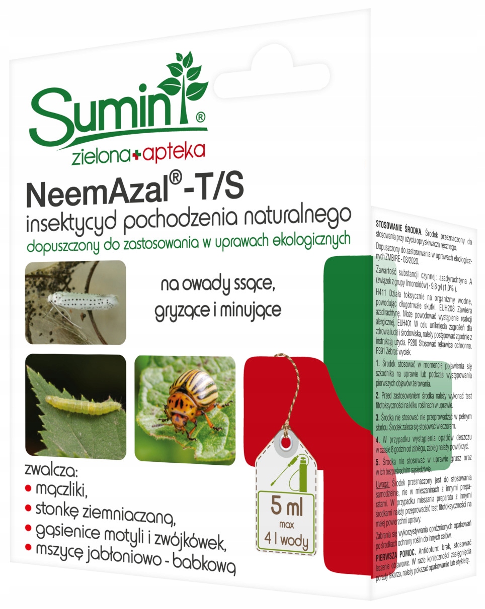 

Sumin NeemAzal T/s na owady ssące gryzące 5 ml
