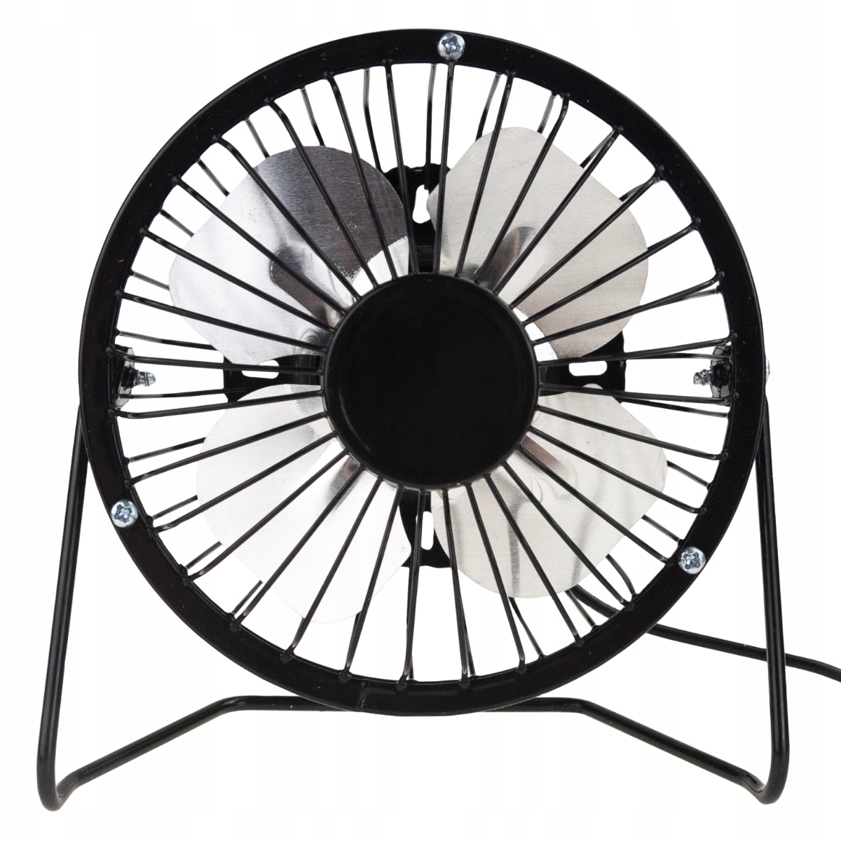 WIATRAK WENTYLATOR USB STOJĄCY METALOWY BIUROWY STOŁOWY WIATRACZEK NA BIURK Model PC74