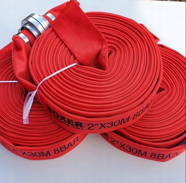 WĄŻ STRAŻACKI Parciany CZERWONY Do WODY Pompy Szamba Motopompy 2" cale 30m Kod producenta Cherry