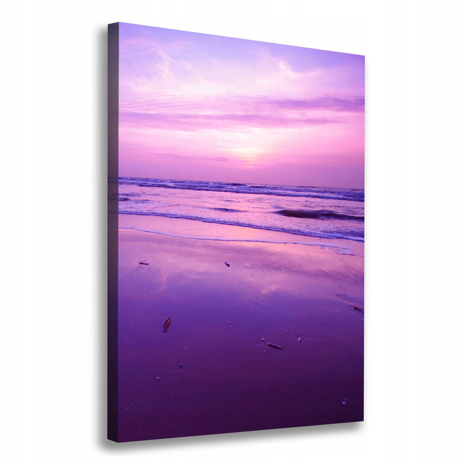 

Foto obraz na płótnie Zachód słońca morze 70x100cm