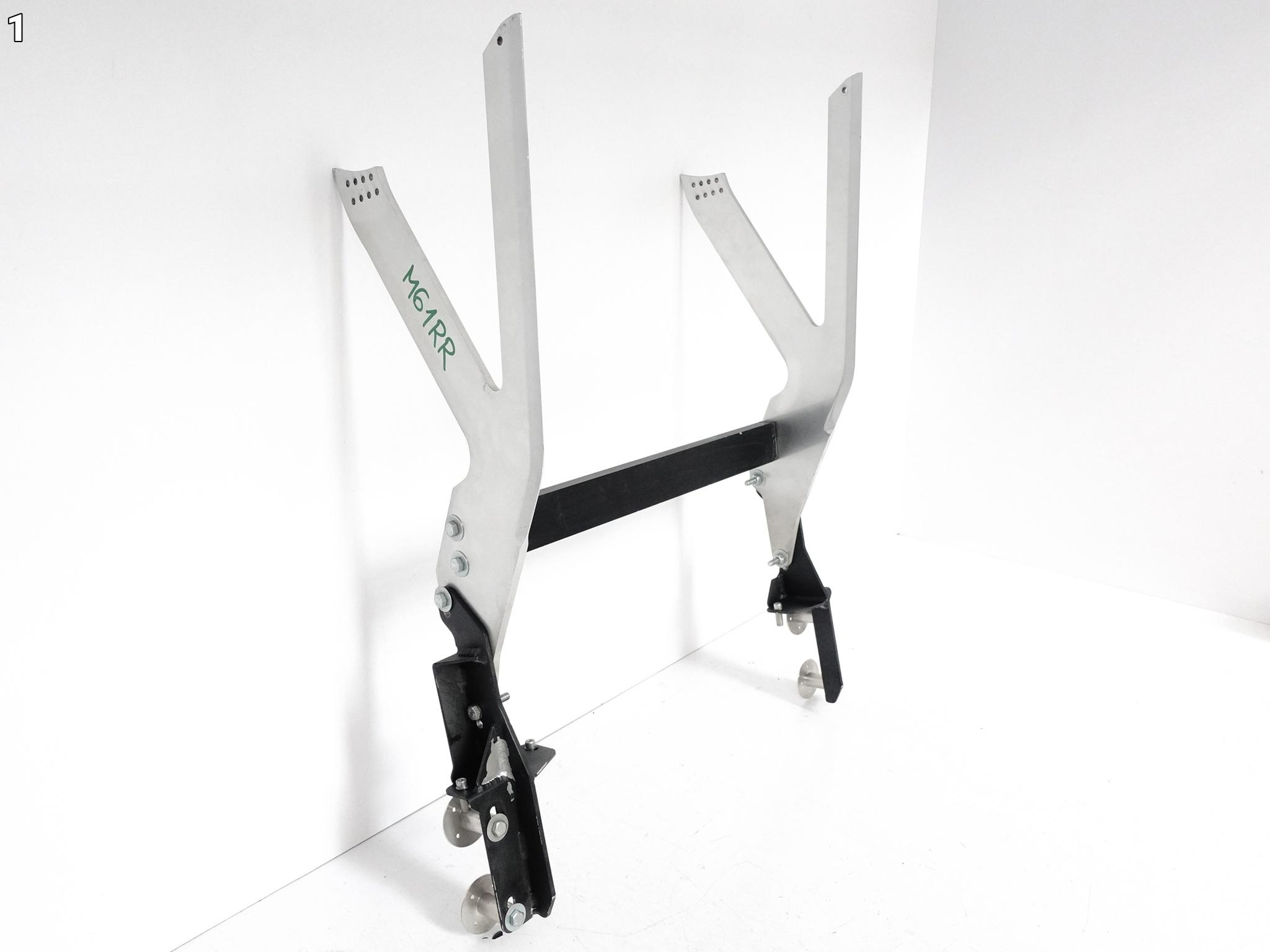 FERRARI 458 CHALLENGE SPOILER holder support console bracket LOTKI rear part