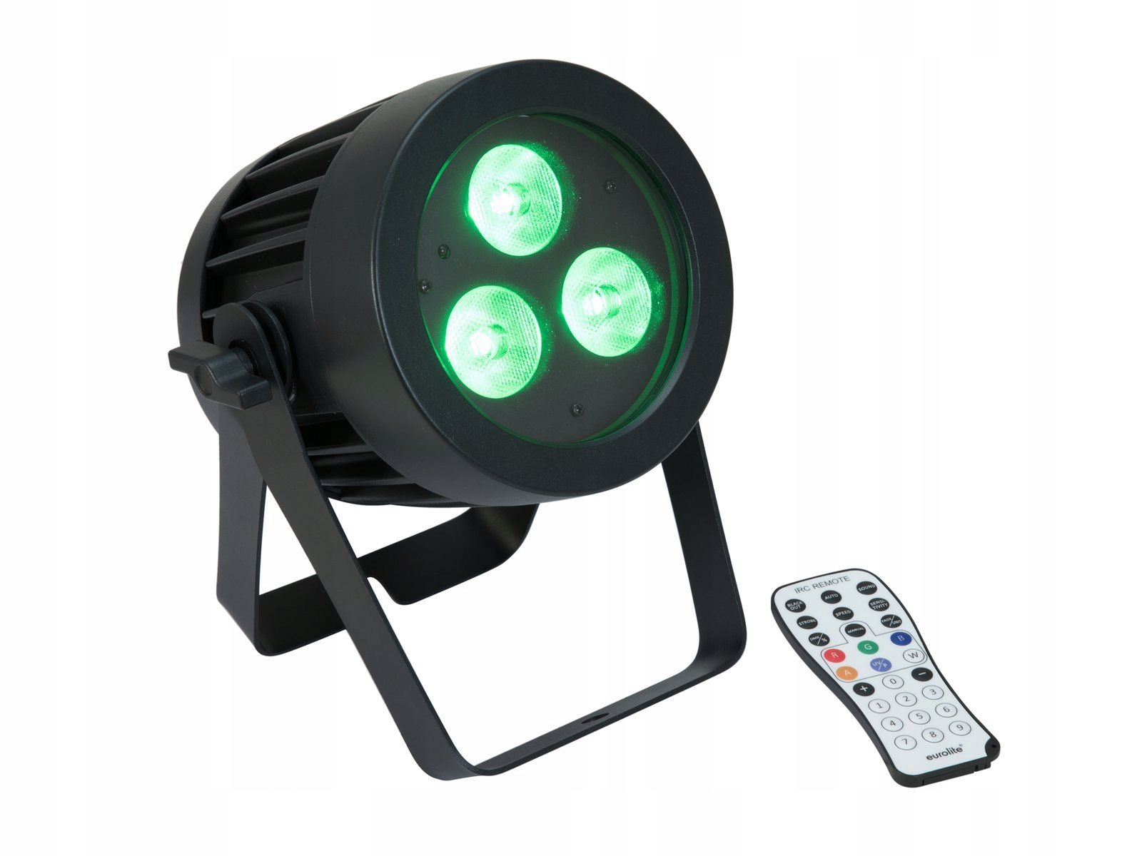 Reflektor zewnętrzny Eurolite LED IP PAR 3x9W SCL