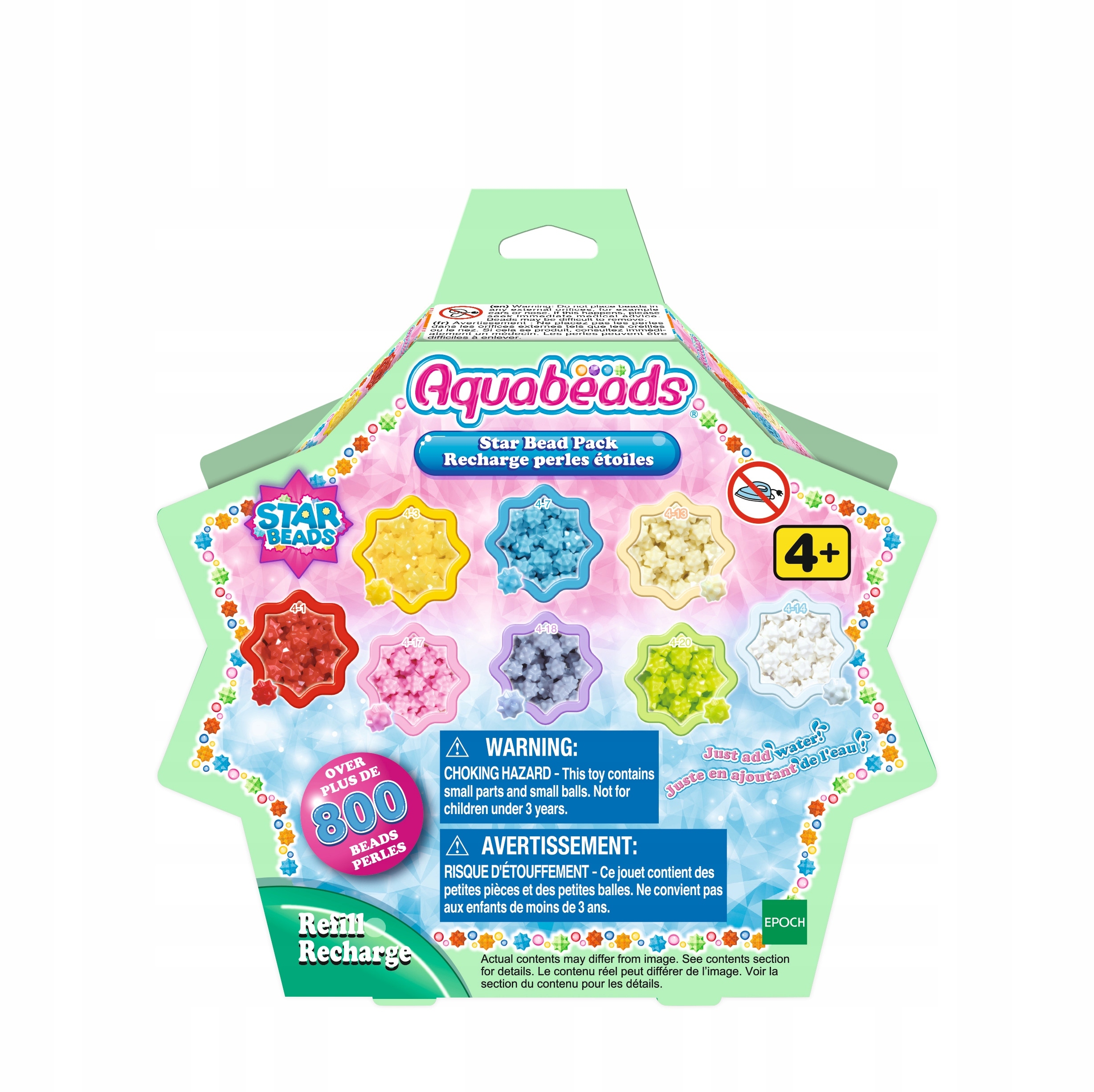 Aquabeads Koraliki Gwiazdki Zestaw 31603