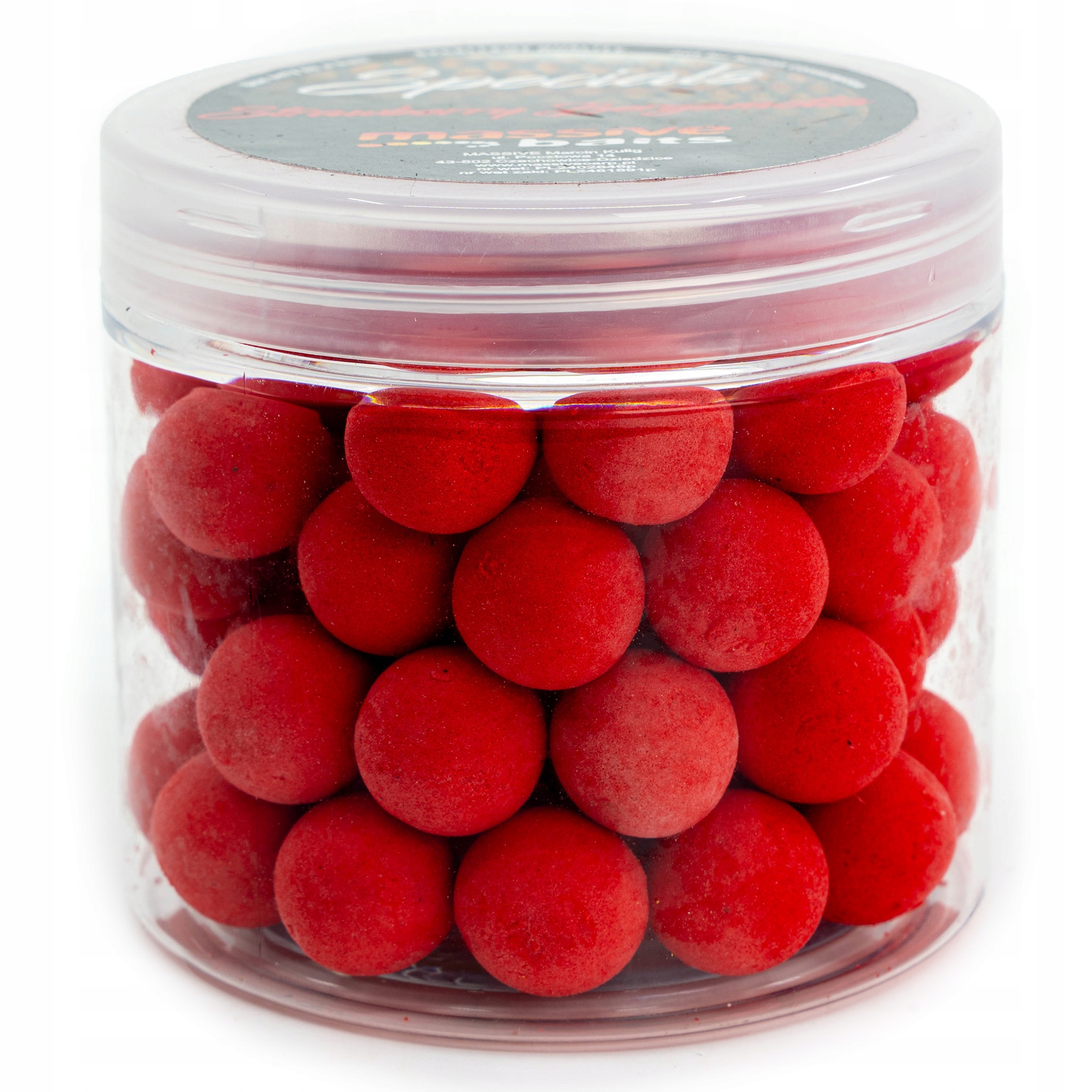 Kulki Massive Baits Special Pop Up Strawberry Bergamotta 14mm