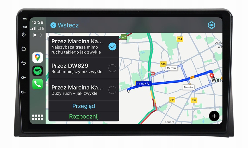 Vw T5 Multivan Caravelle Radio Nawigacja Android Carplay 8GB/128GB Dsp