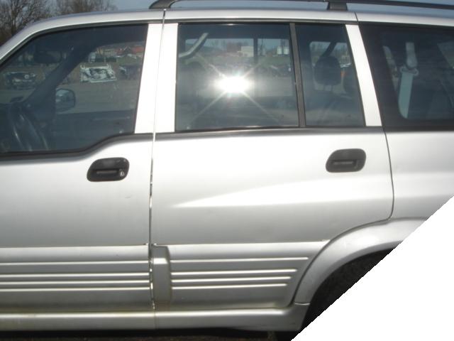 SSANGYONG MUSSO 98- DRZWI LEWE TYLNE - GOŁE
