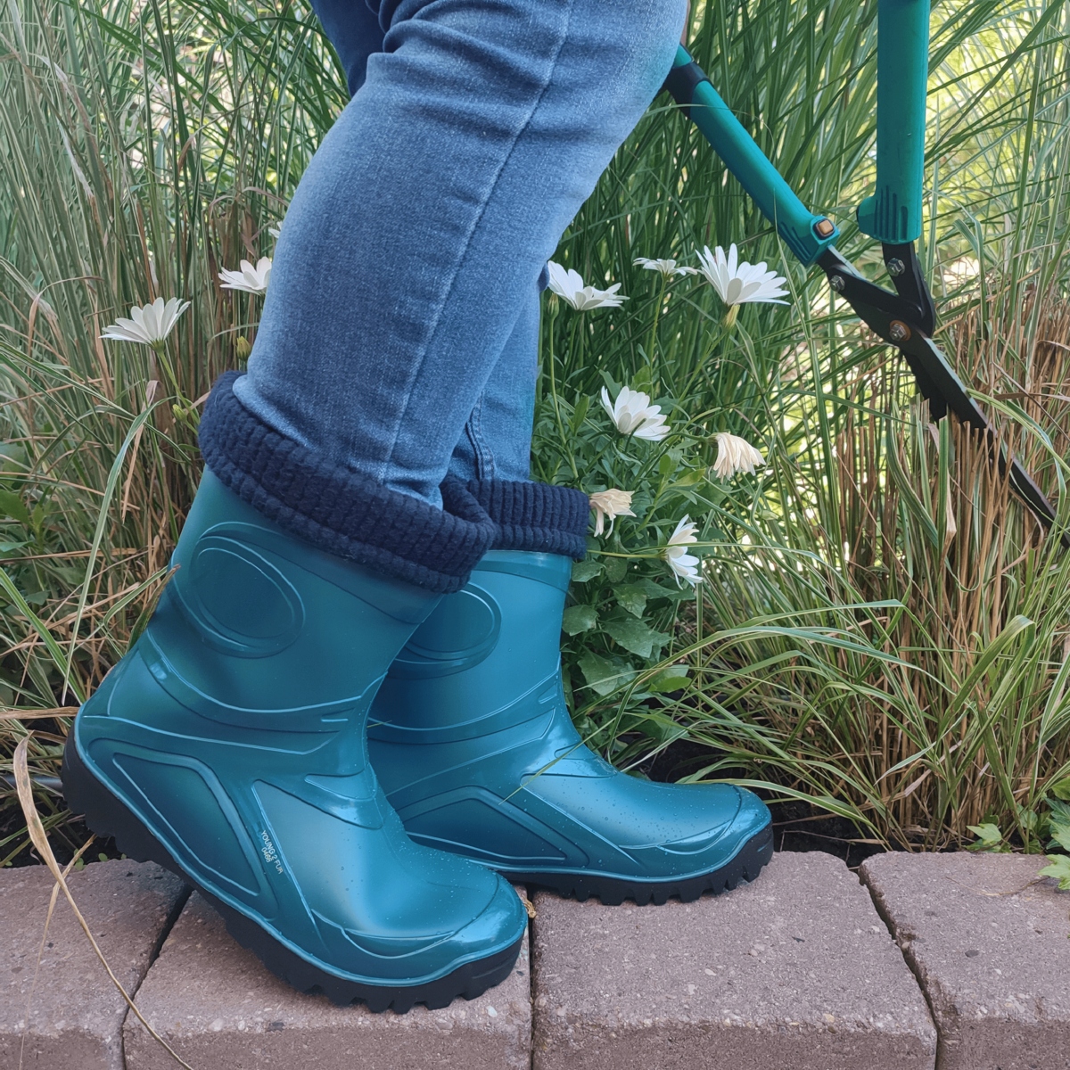 KALOSZE OCIEPLANE PVC YOUNG 2 FUR/ DEMAR/38 Materiał guma