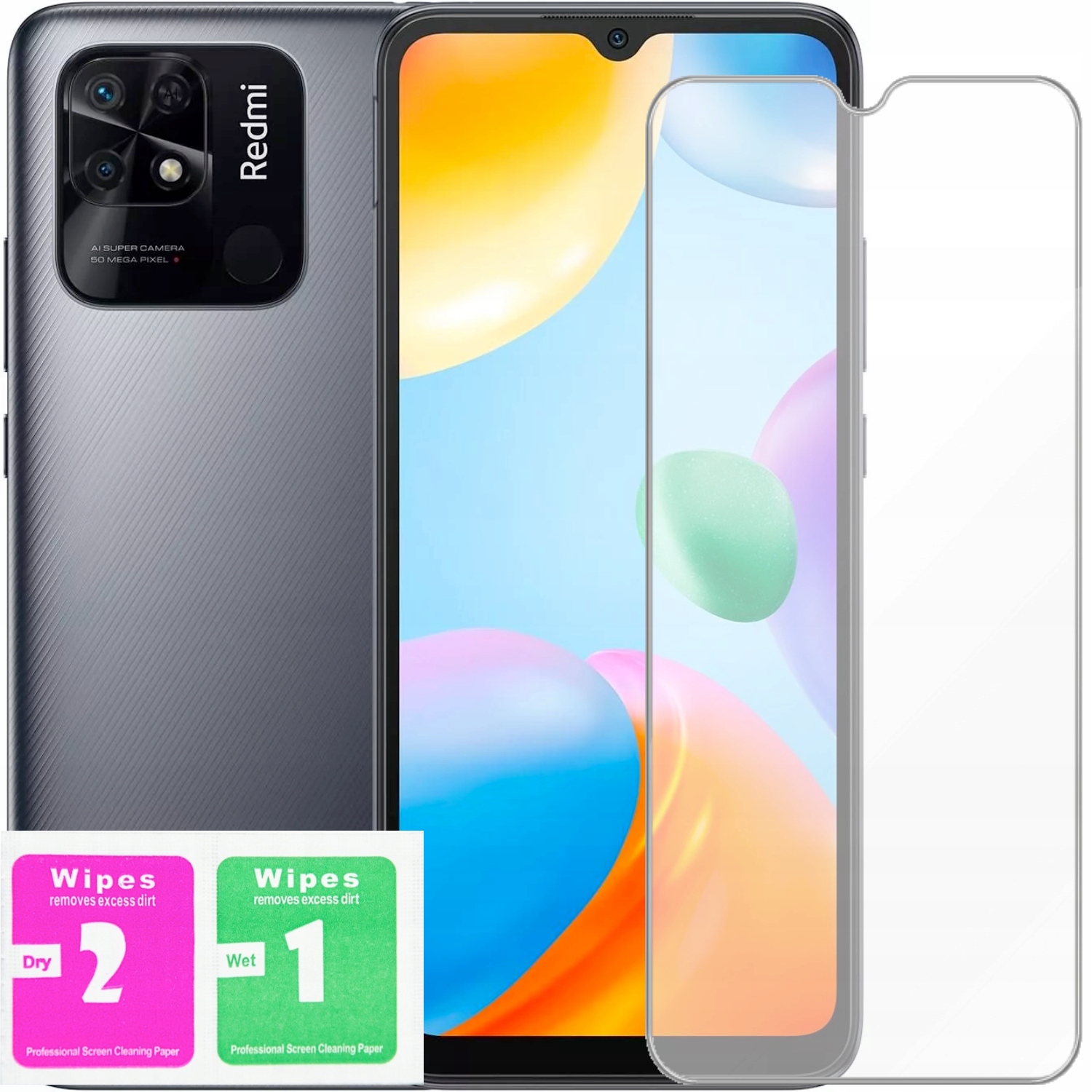 

Szkło Hartowane 9H Do Xiaomi Redmi 10C Szybka