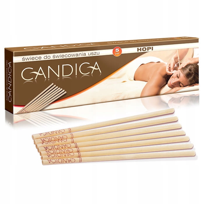 

Hopi Candica 5par/opak. świece do uszu